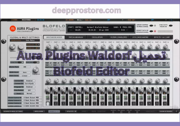 تنزيل Aura Plugins Waldorf Blofeld Editor