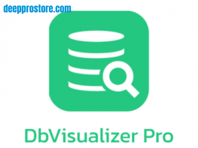 واجهة برنامج DbVisualizer Pro لإدارة قواعد البيانات