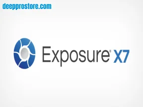 واجهة برنامج Exposure X7 لتحرير الصور