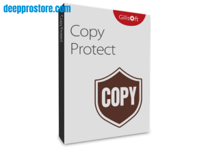 واجهة برنامج Gilisoft Copy Protect لحماية الملفات على Windows