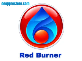 واجهة برنامج Red Burner لحرق ونسخ الأقراص
