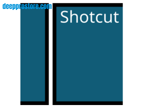 واجهة برنامج Shotcut لتحرير الفيديو