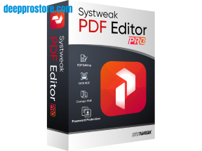 واجهة برنامج Systweak PDF Editor Pro لتحرير ملفات PDF على Windows