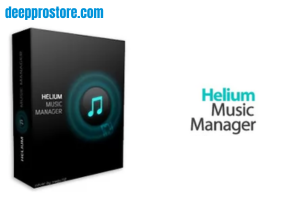 واجهة برنامج Helium Music Manager لإدارة مكتبة الموسيقى